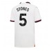 Manchester City John Stones #5 Borta matchtröja 2023-24 Kortärmad Billigt